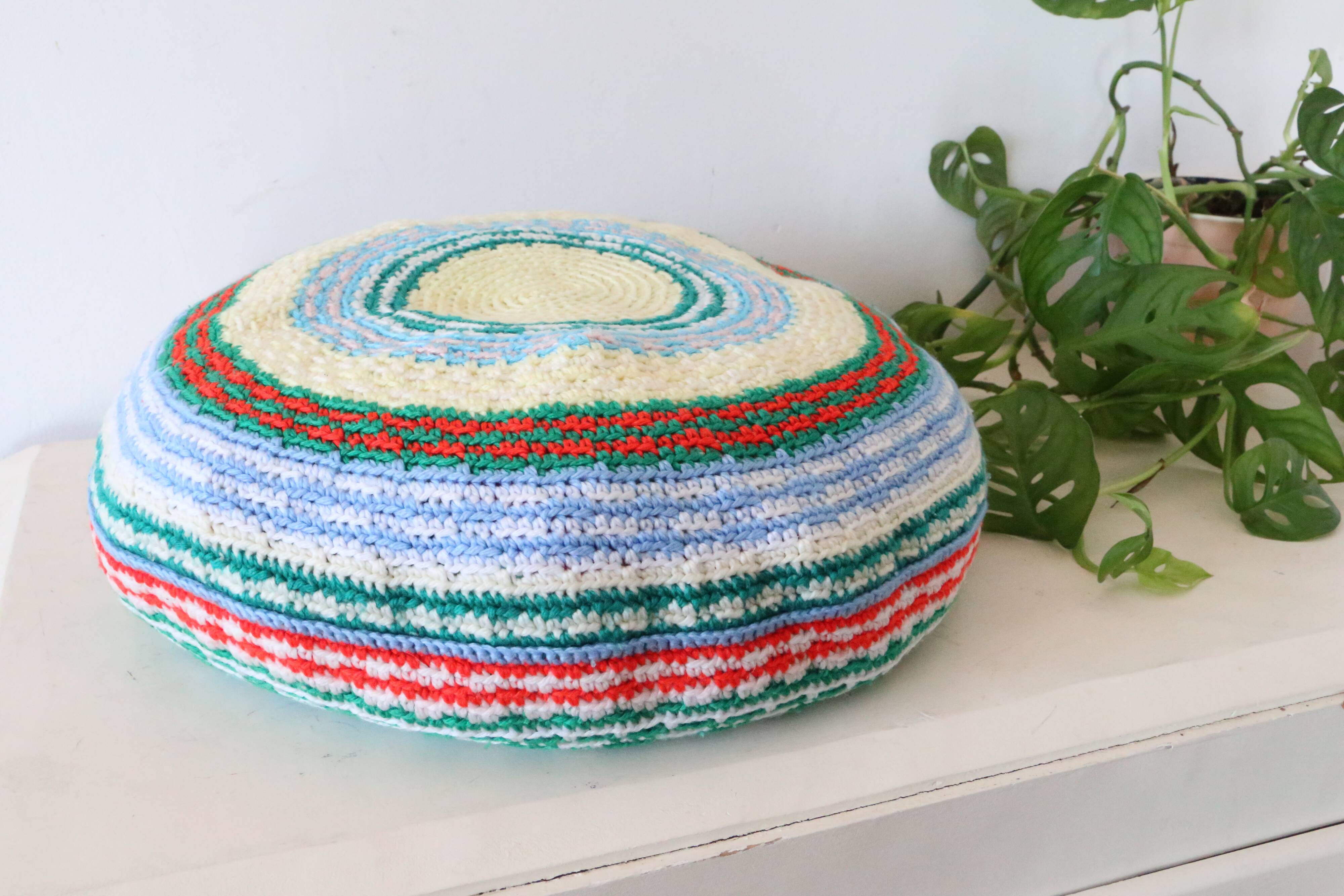 Vintage cushion, handmade