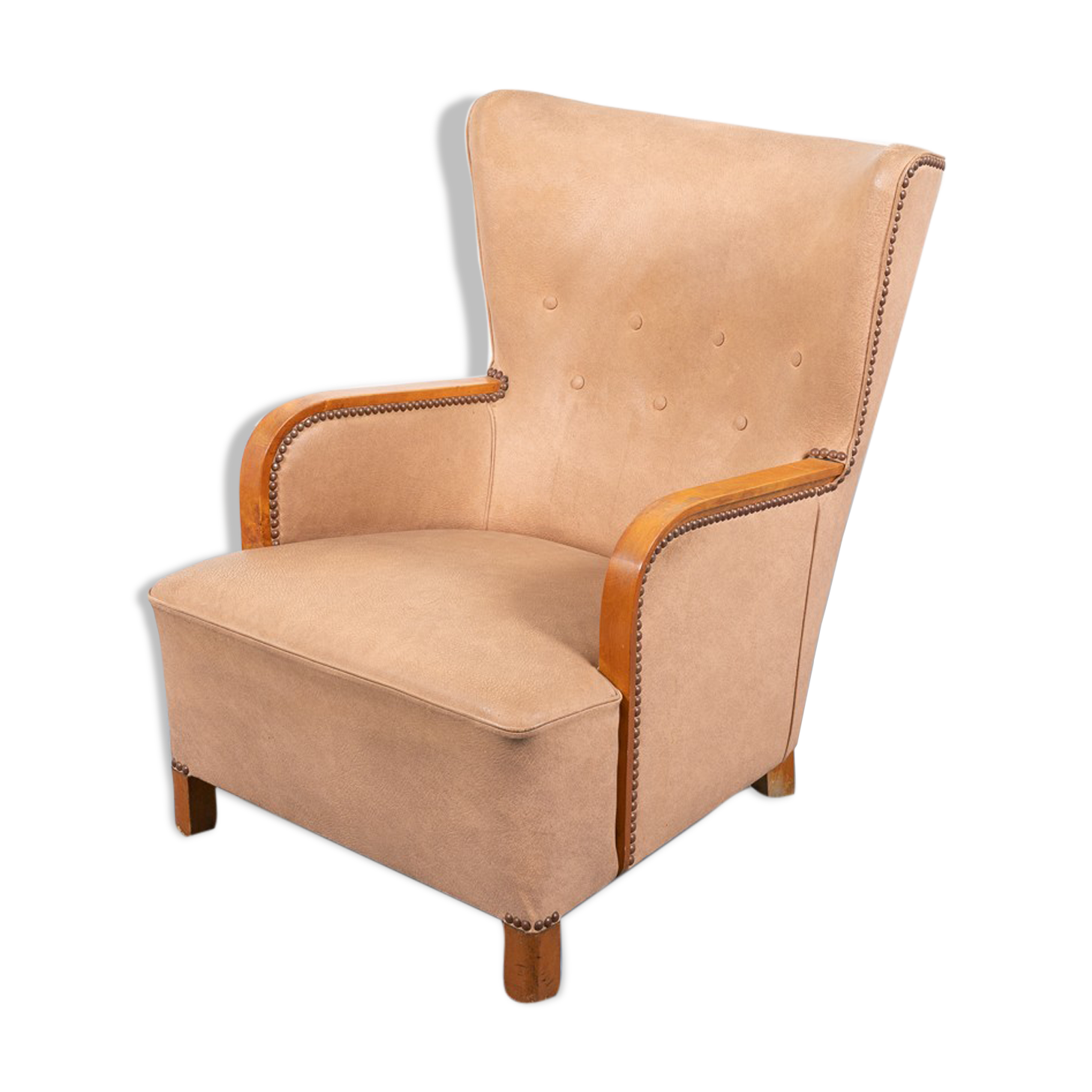 Scandinavian lounge armchair Sweden 1950s