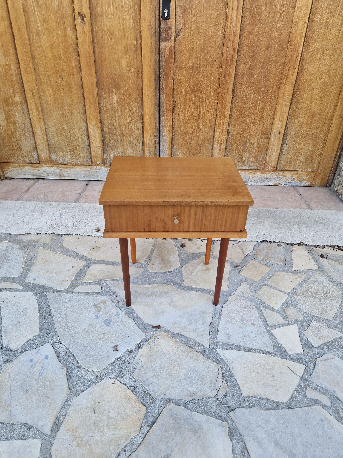 Table de chevet scandinave vintage
