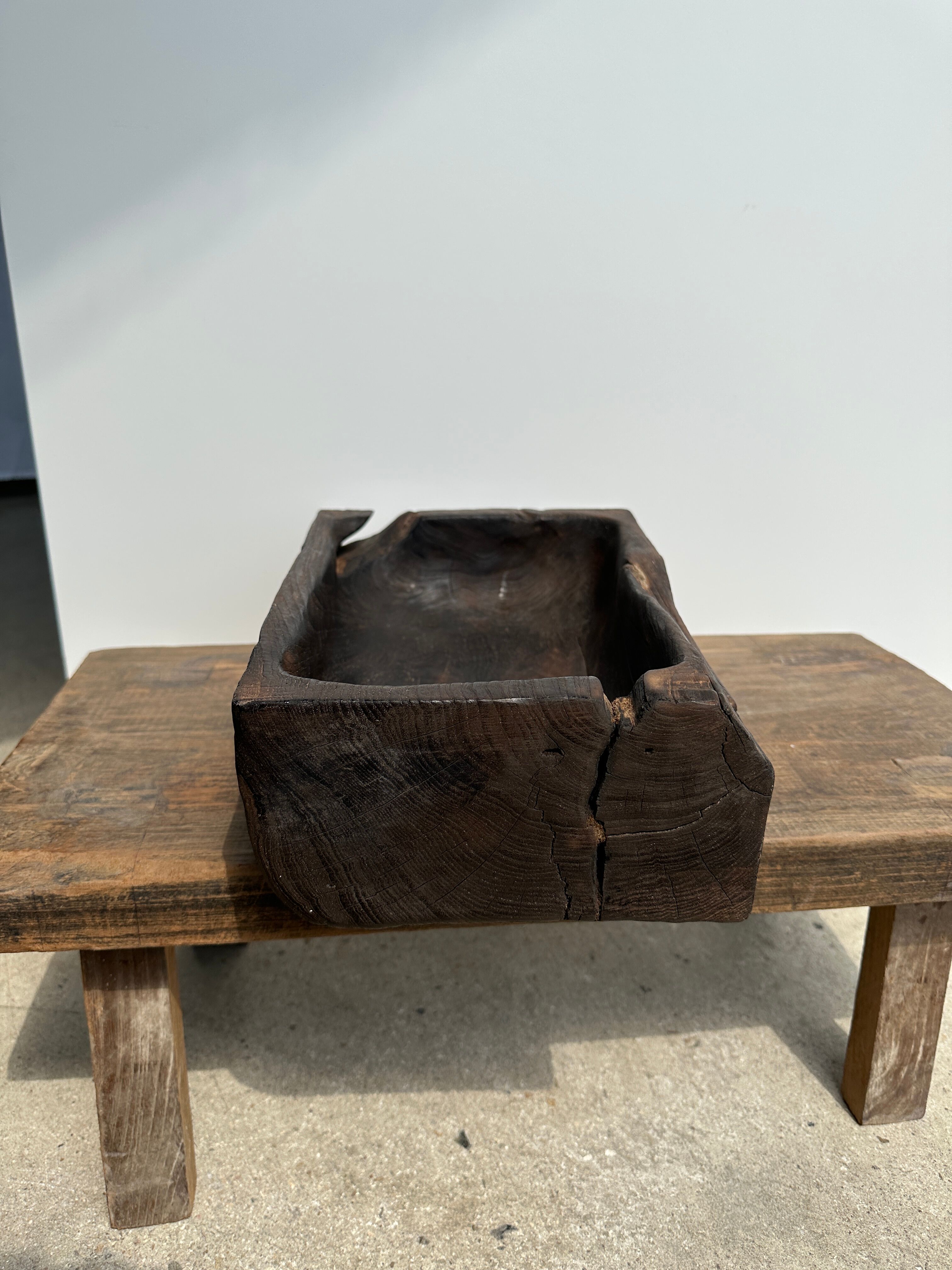 Asian teak empty pocket