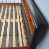 Danish midcentury teak double bed, 1960