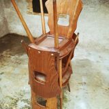 4 chaises bistrot Baumann modèle gentiane années 50