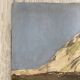 Watercolor mountain landscape signed