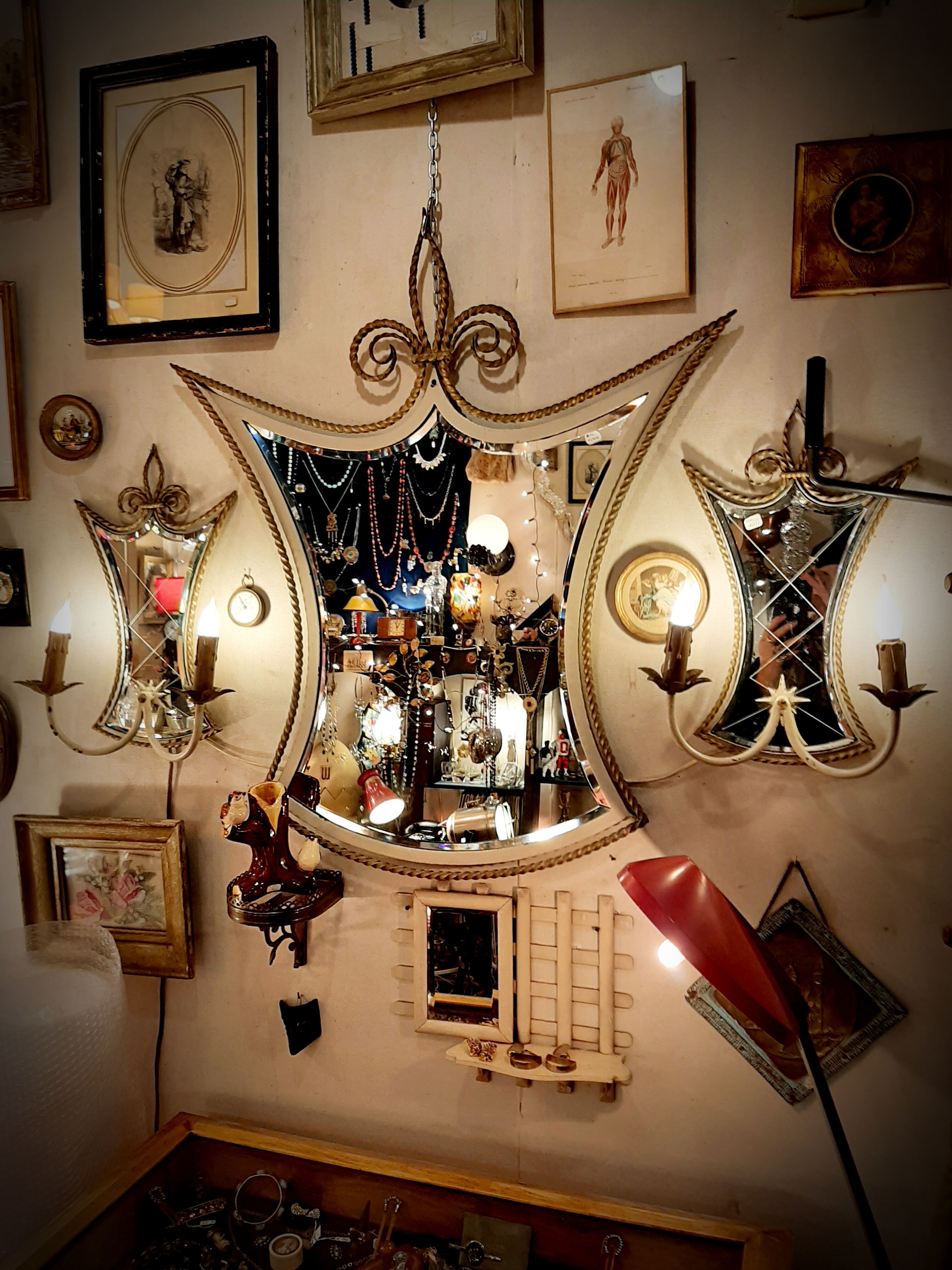 Mirror of the 40s - 80x70cm