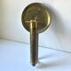 Vintage brass Scandinavian Art Deco wall candle holder sconce