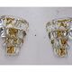 Pair of Kinkeldey appliques, 1970, Germany