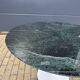 Original round Knoll Tulip dining table (120cm) Alpi Verde glossy in NEW CONDITION