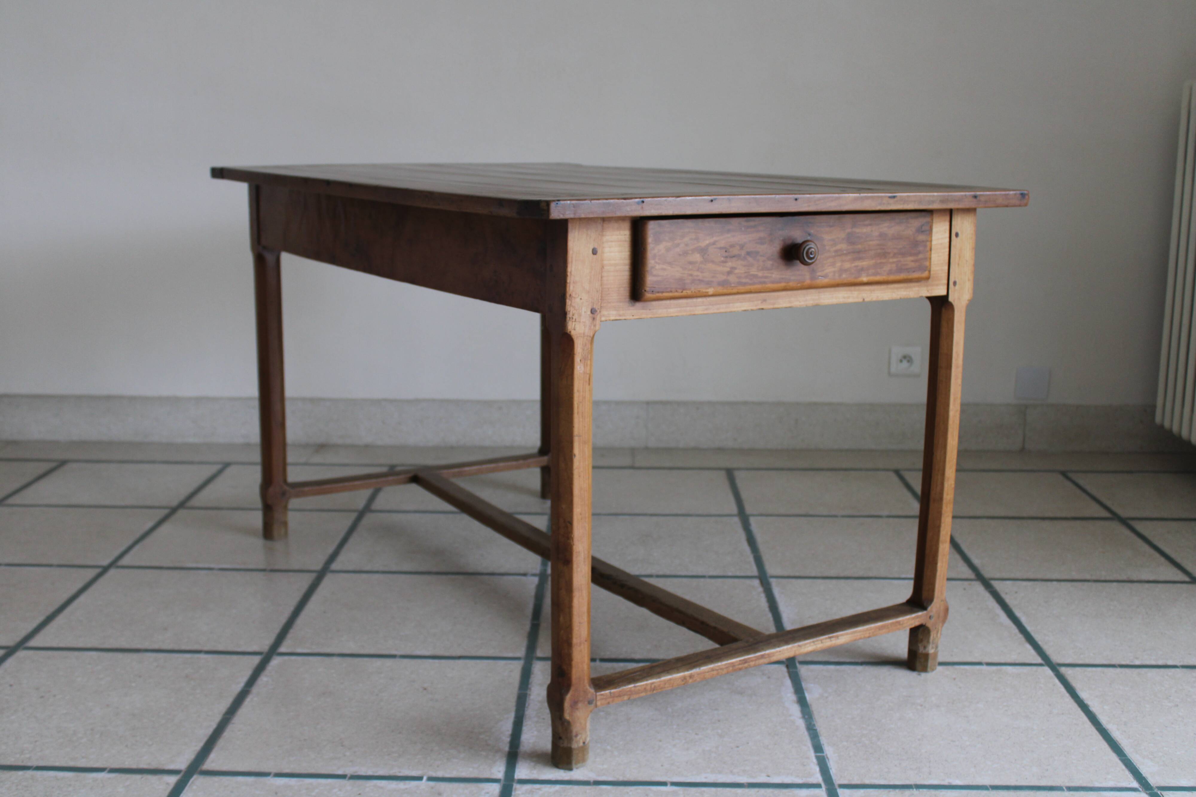 Antique cherry wood table