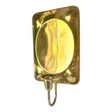 Vintage Brass Wall Candle holder  Sconce  height 28  cm