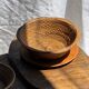 Handcrafted Indonesian rattan flower-shaped basket D26 H8