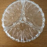 Cut glass aperitif cake dish