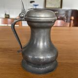 Pure Pewter Wine Pitcher