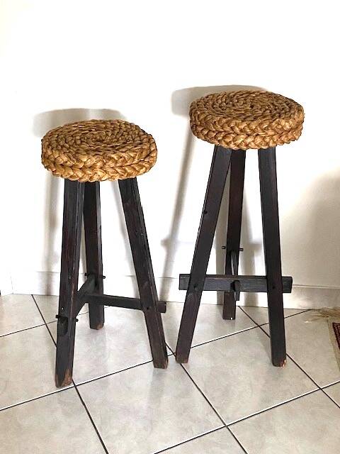 Paire de tabourets