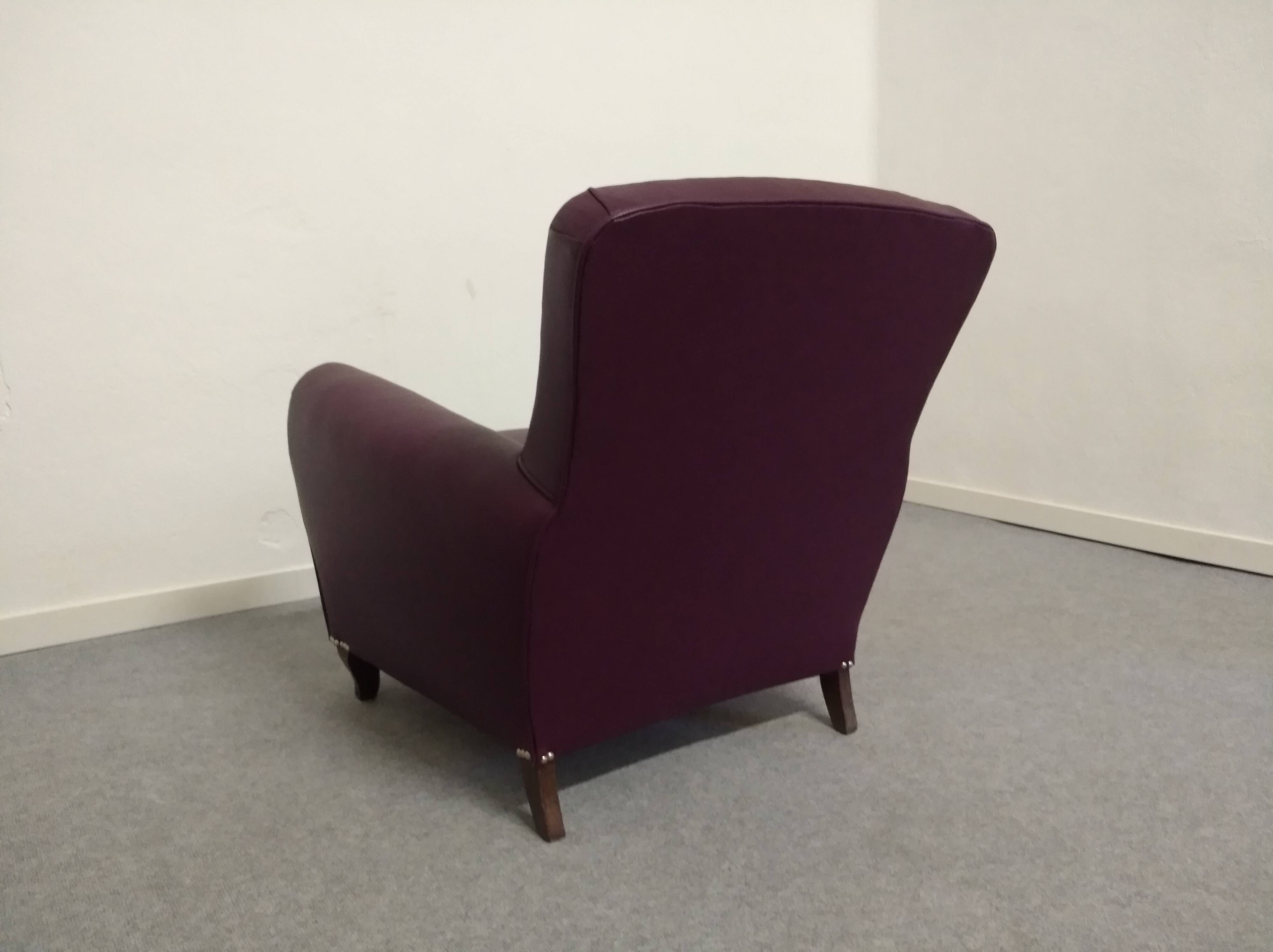 Pair of Art Deco club armchairs circa 1920