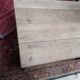Ancienne table de ferme, 6 couverts et 2 tiroirs