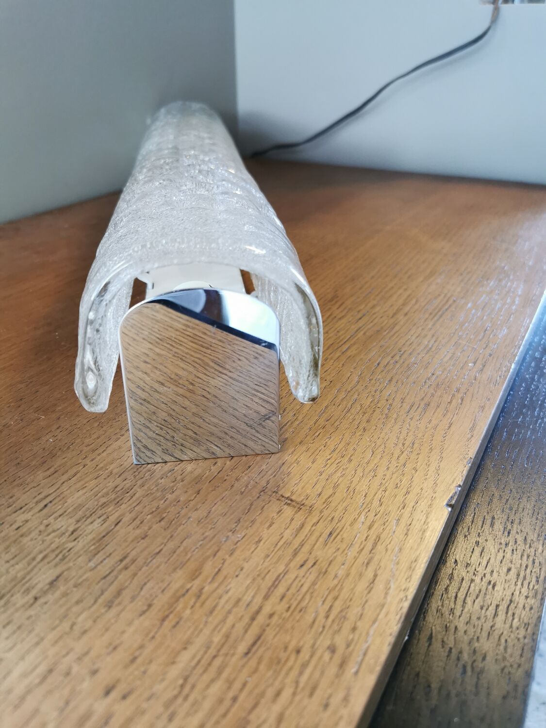 Applique Hustadt leuchten, verre Murano 3 feux