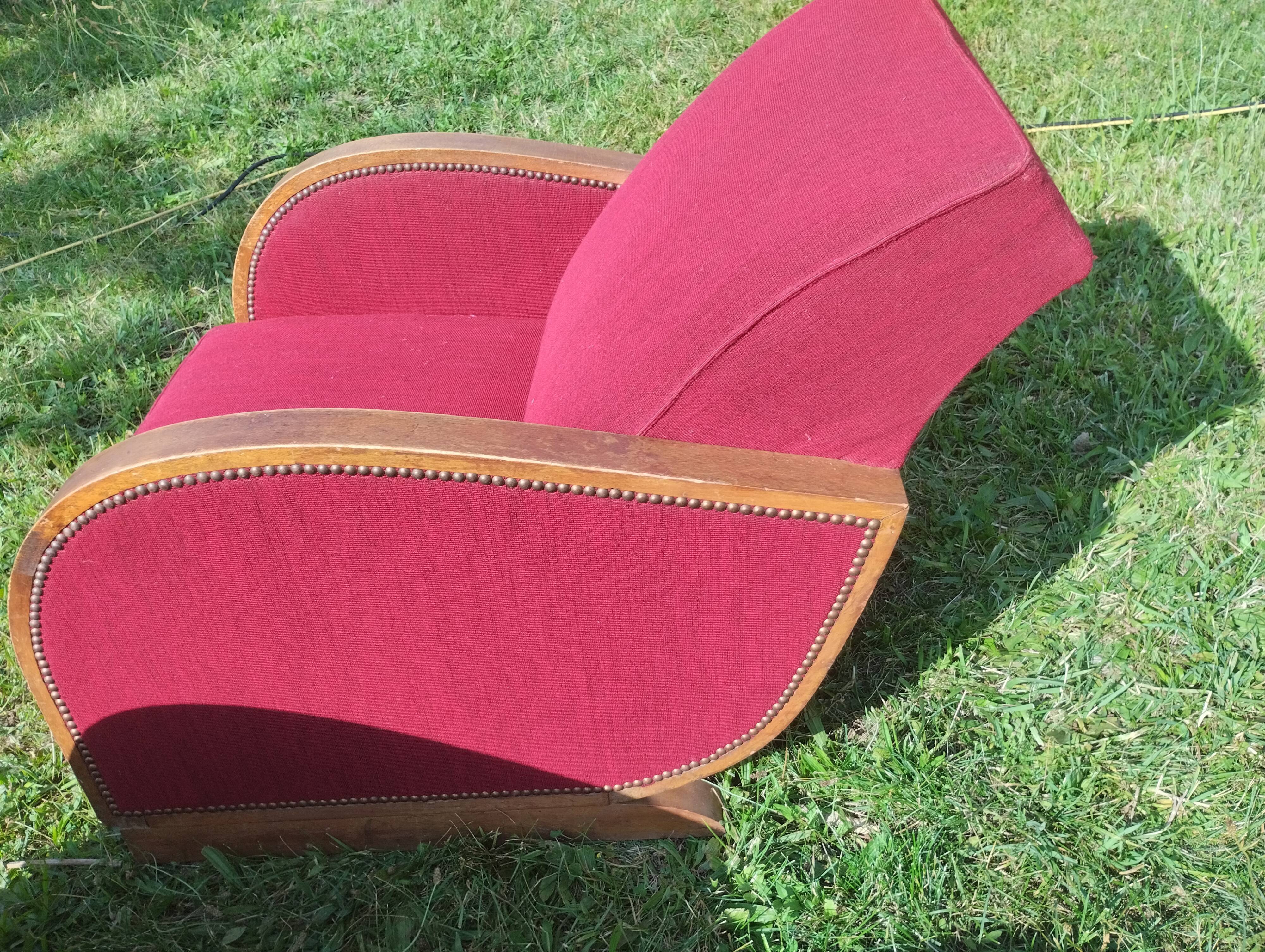 Paire de fauteuils Art déco à rénover