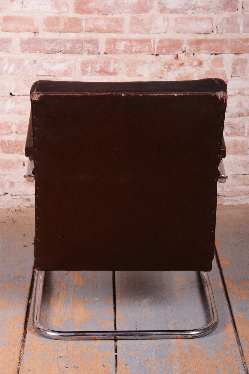 Bauhaus Armchairs by A. Lorenz for Mücke-Melder, Czech Republic, 1930s, Set of 2
