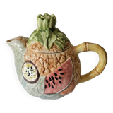 Handmade slip teapot FG