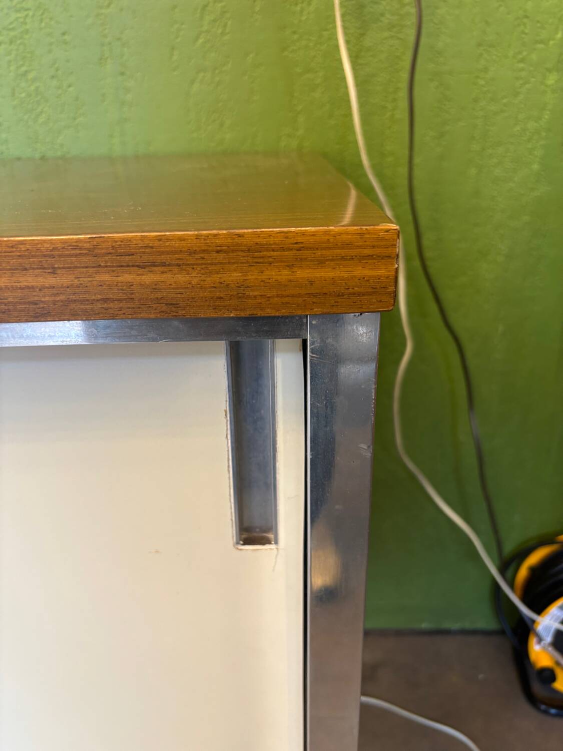 70s sliding door sideboard