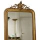 Miroir doré français Louis Philippe antique, fin du 19e siècle