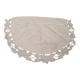 Half-moon pillowcase with English lace