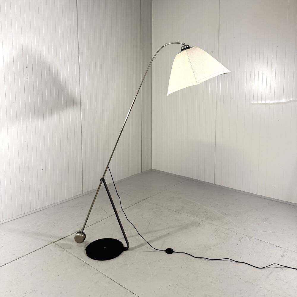 Counter balance floor lamp umbrella lamp shade 1970-80’s