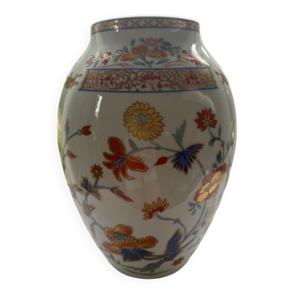 Bernardaud porcelain roselle vase