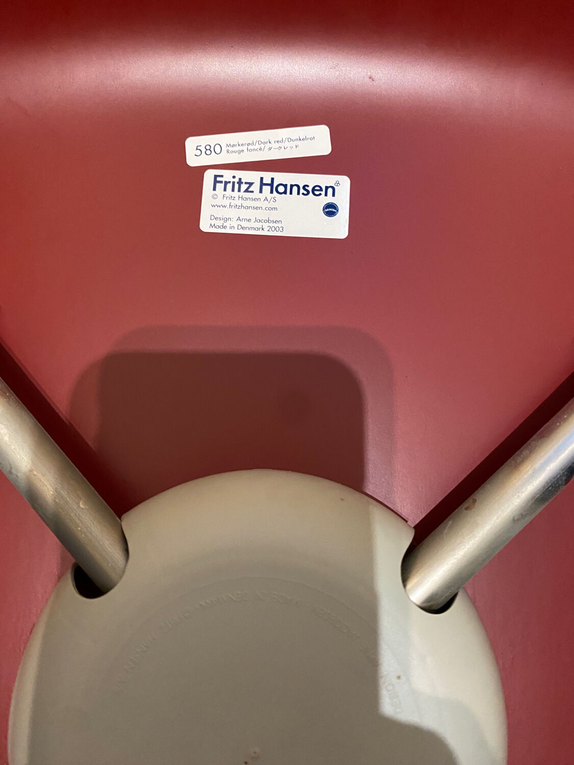 Series 7 chair by Arne Jacobsen for Fritz Hansen