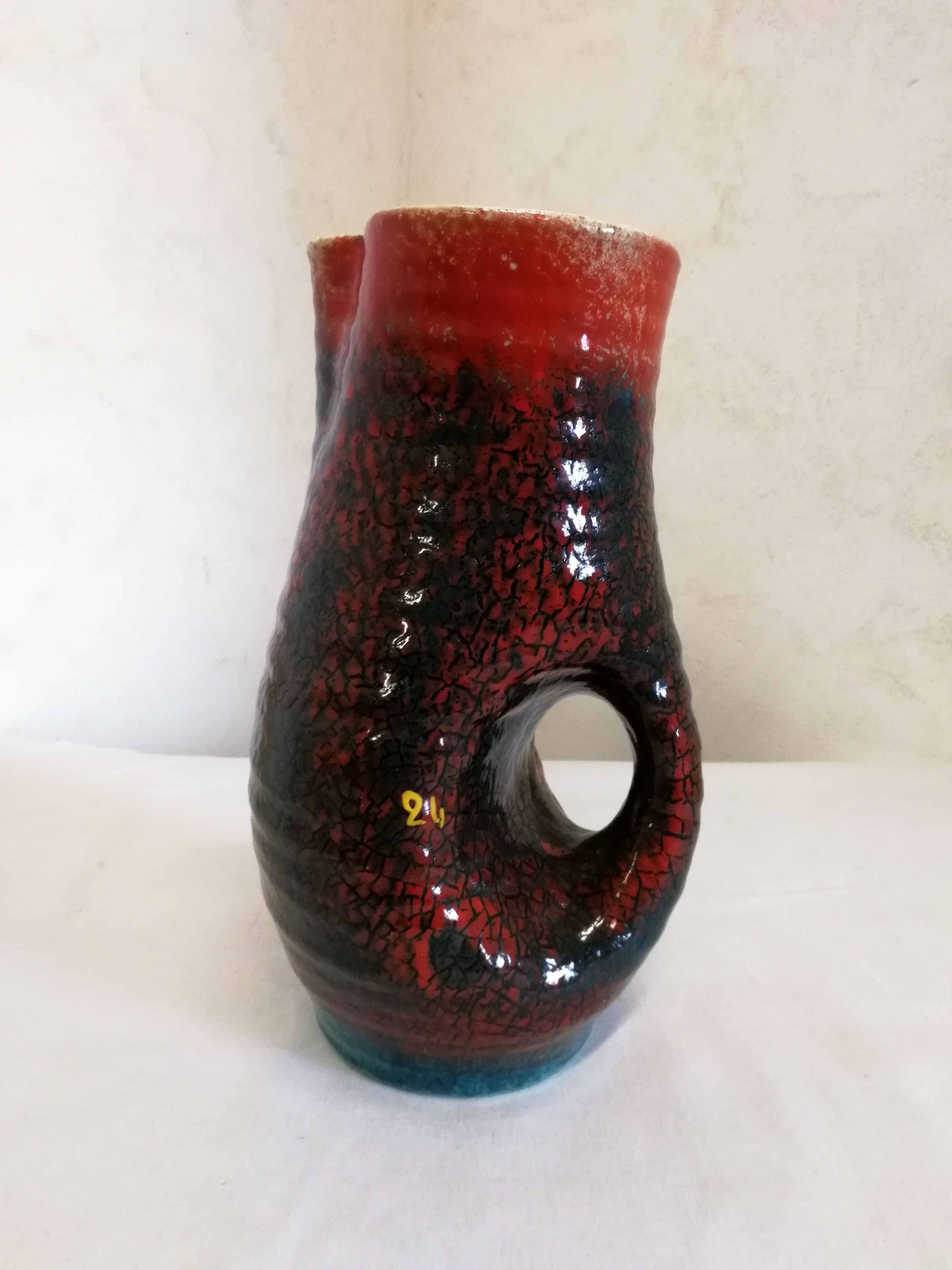 Pitcher, ceramic carafe accolay