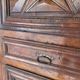 Louis XIII oak wardrobe, diamond points, 17th century
