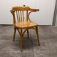 Signed Baumann desk armchair light wood
