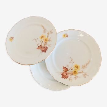 Set of 3 dessert plates Bavaria