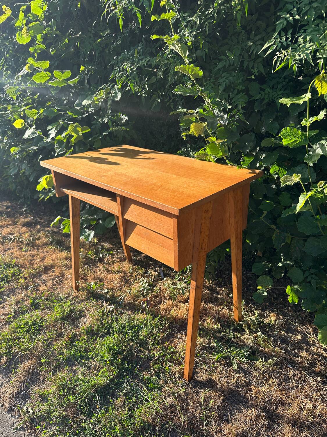 Scandinavian wooden desk, 1960s