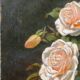 Painting "Gardened Rose Jetty" Flowers by Pierre Jules BROCQ (1811-?)