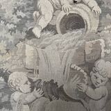 Old tapestry with country decor