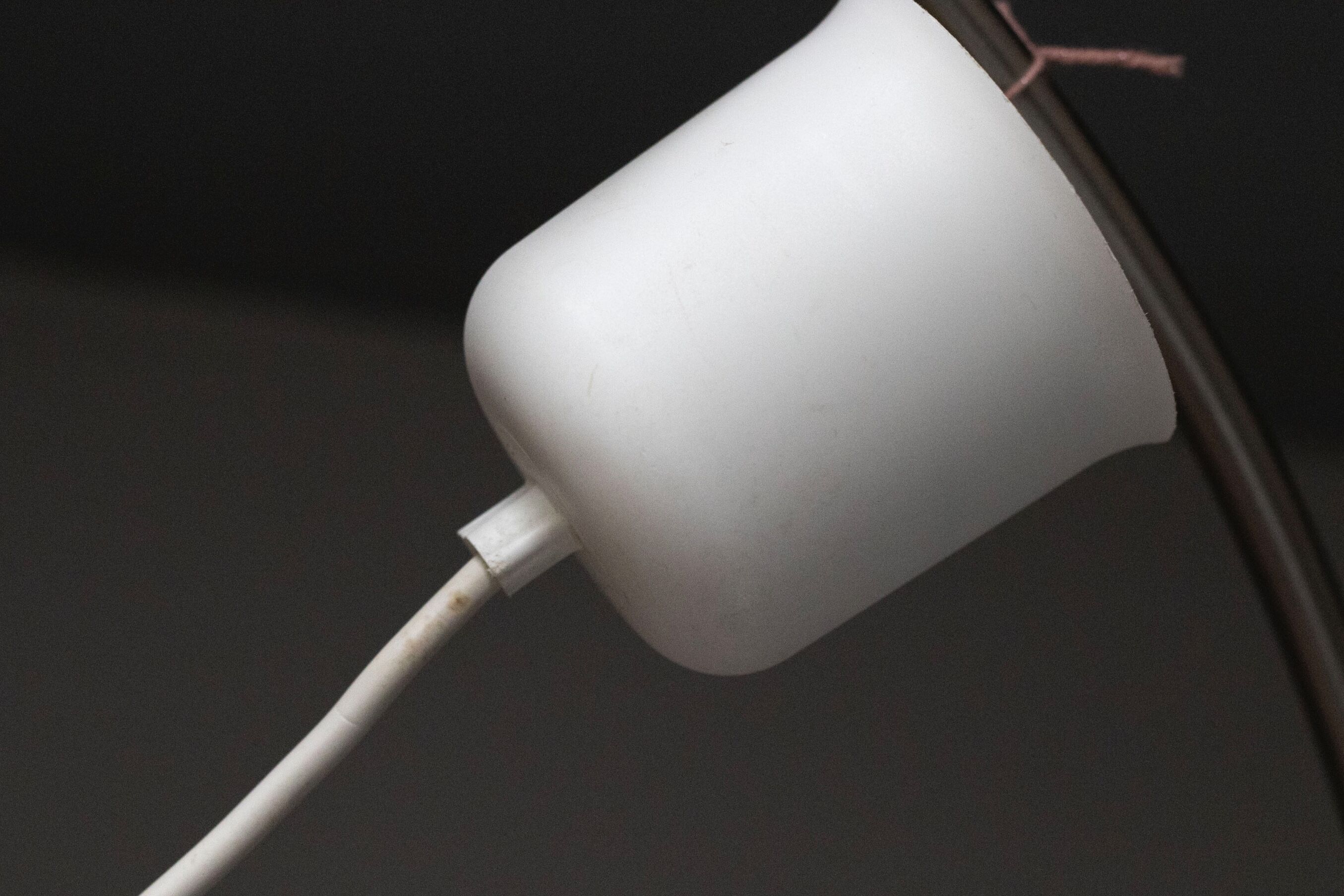 Vintage rattan wicker pendant lamp