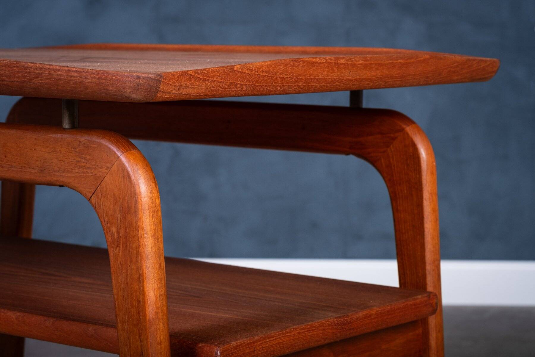 Teak Bar Cart by Arne Hovmand-Olsen for Mogens Kold, 1960s