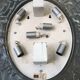 Oval mirror backlit Egon Hillebrand 60s/70s
