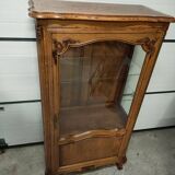 Louis XV style oak display case