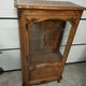 Louis XV style oak display case