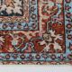 Tapis vintage médaillon, tapis vintage unique en son genre, tapis turc marron rouge