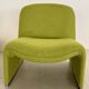 Giancarlo Piretti Alky Lounge Chairs in New Green Fabric, Set of 2