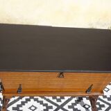 Dough table on wheels