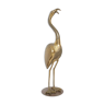 Brass flamingo