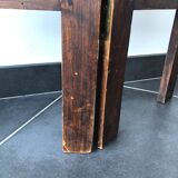 Wood and fabric screen