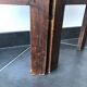 Wood and fabric screen