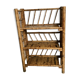 Vintage bamboo shelf 80cm