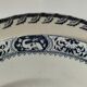Pair of ironstone plates – Salins François Ier & KG