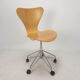 Chaise pivotante de bureau modèle 3117 par Arne Jacobsen pour Fritz Hansen, 1994